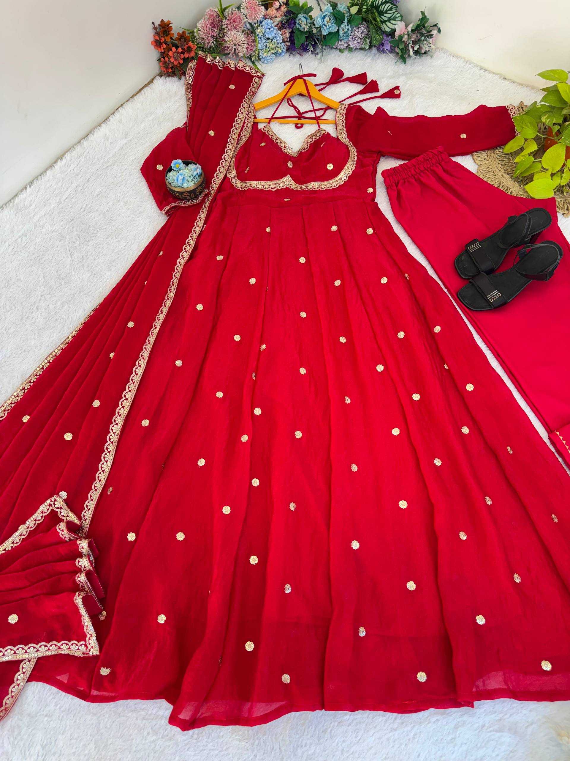YNF Wholesale FENDY Satin Party Wear Gowns KESH513 542 | Surat Manufacturer