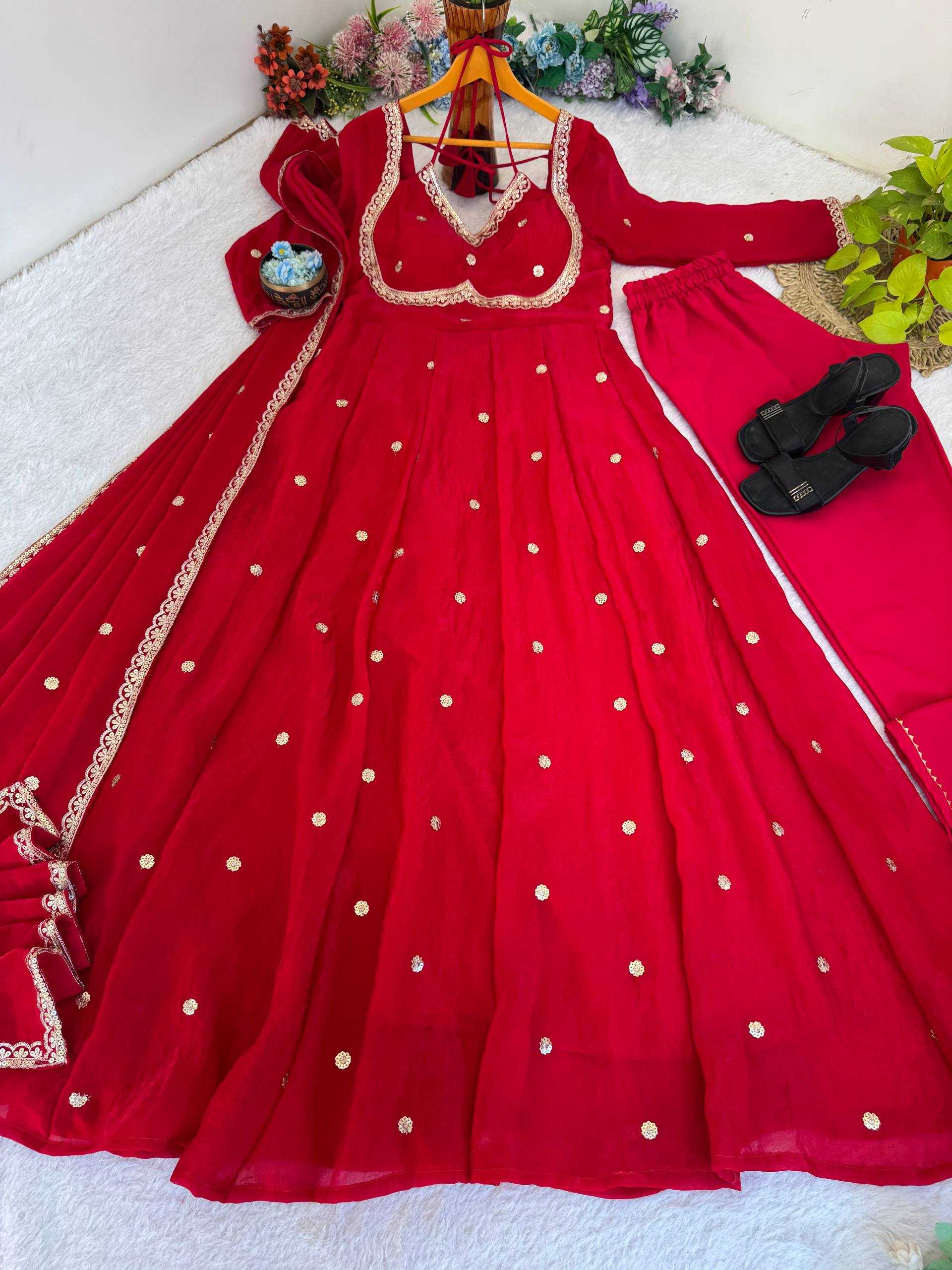 YNF Wholesale FENDY Satin Party Wear Gowns KESH513 542 | Surat Manufacturer
