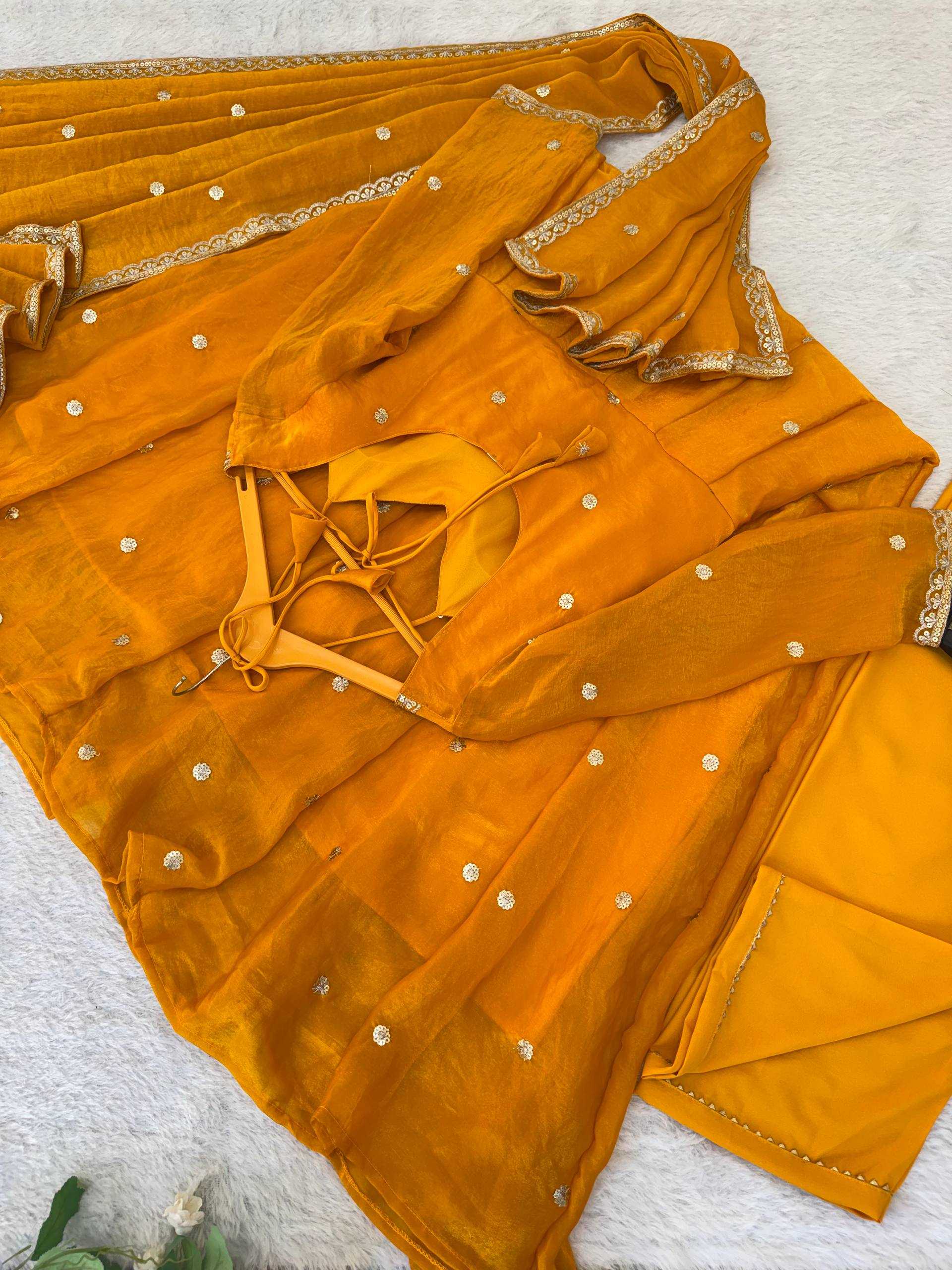 YNF Wholesale FENDY Satin Party Wear Gowns KESH513 542 | Surat Manufacturer