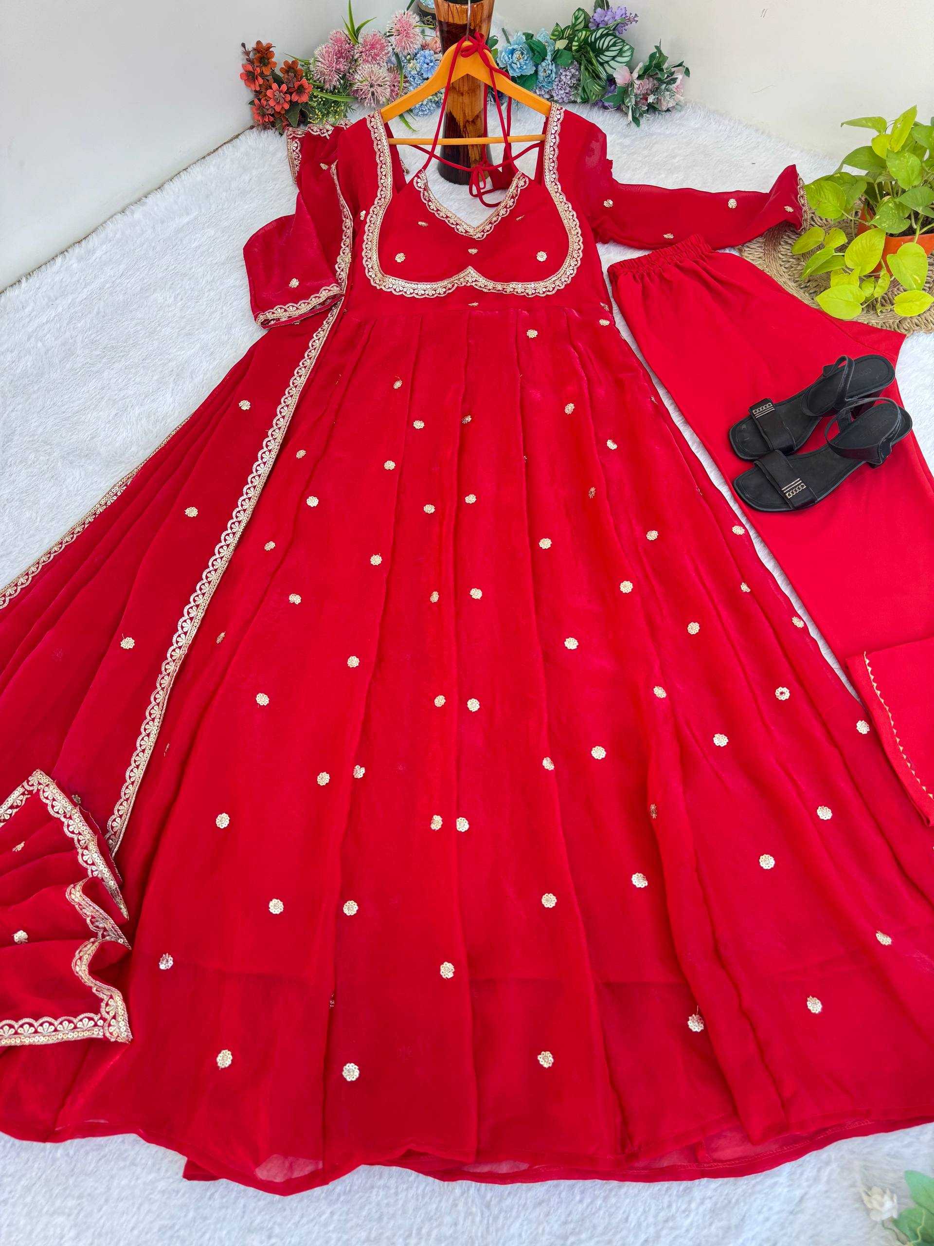 YNF Wholesale FENDY Satin Party Wear Gowns KESH513 542 | Surat Manufacturer