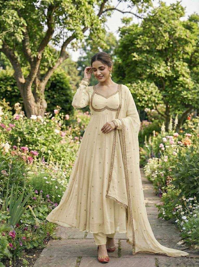YNF Wholesale FENDY Satin Party Wear Gowns KESH513 542 | Surat Manufacturer