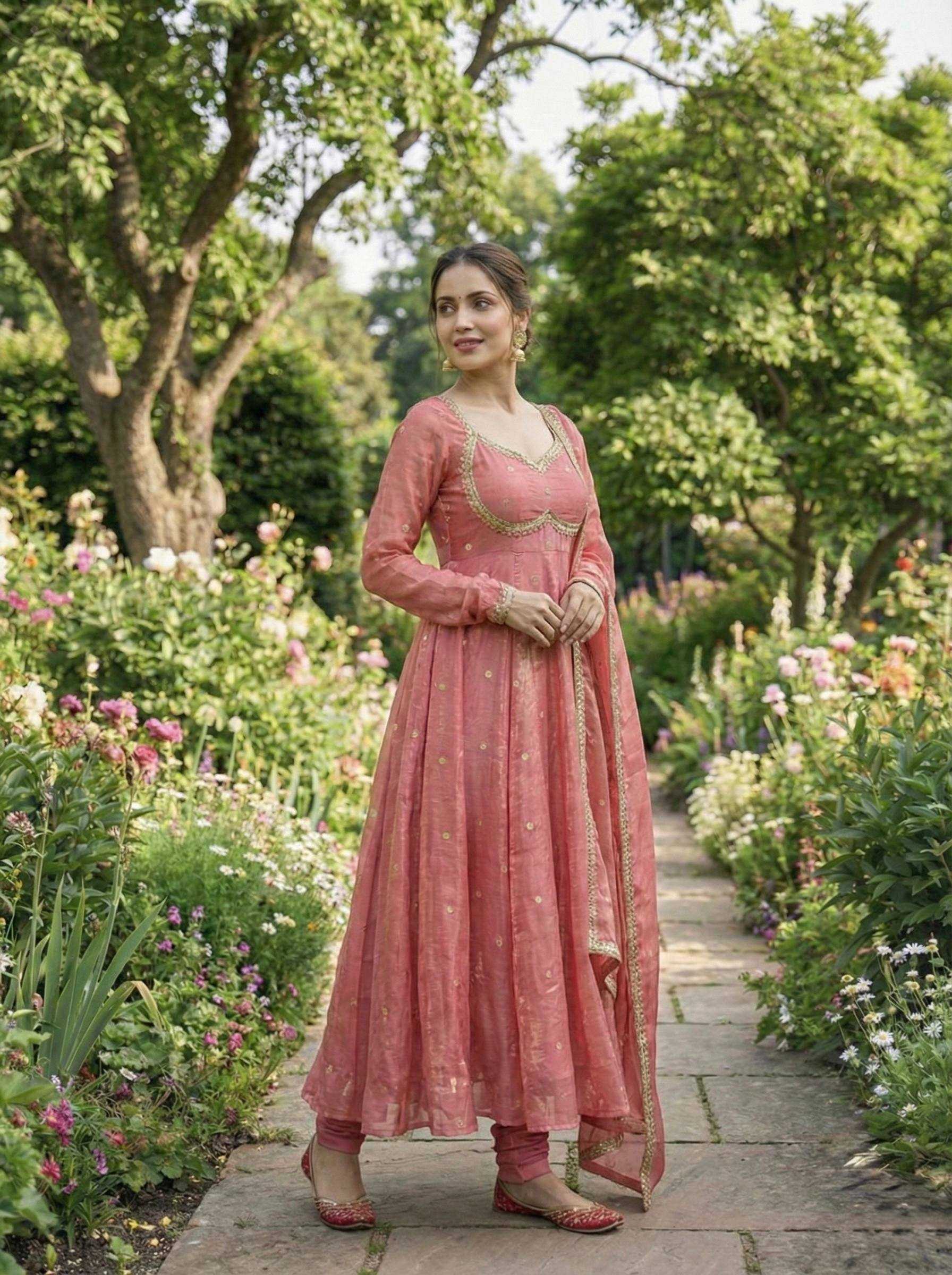 YNF Wholesale FENDY Satin Party Wear Gowns KESH513 542 | Surat Manufacturer