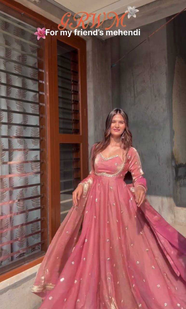 YNF Wholesale FENDY Silk Bollywood Style Gowns KESH490 686 | Surat Manufacturer