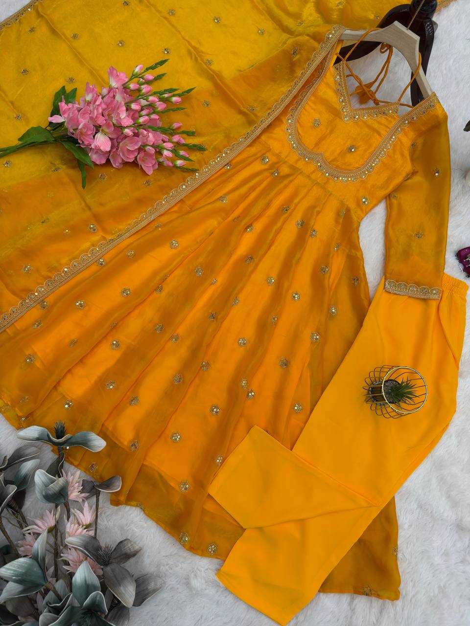 YNF Wholesale FENDY Silk Bollywood Style Gowns KESH490 686 | Surat Manufacturer