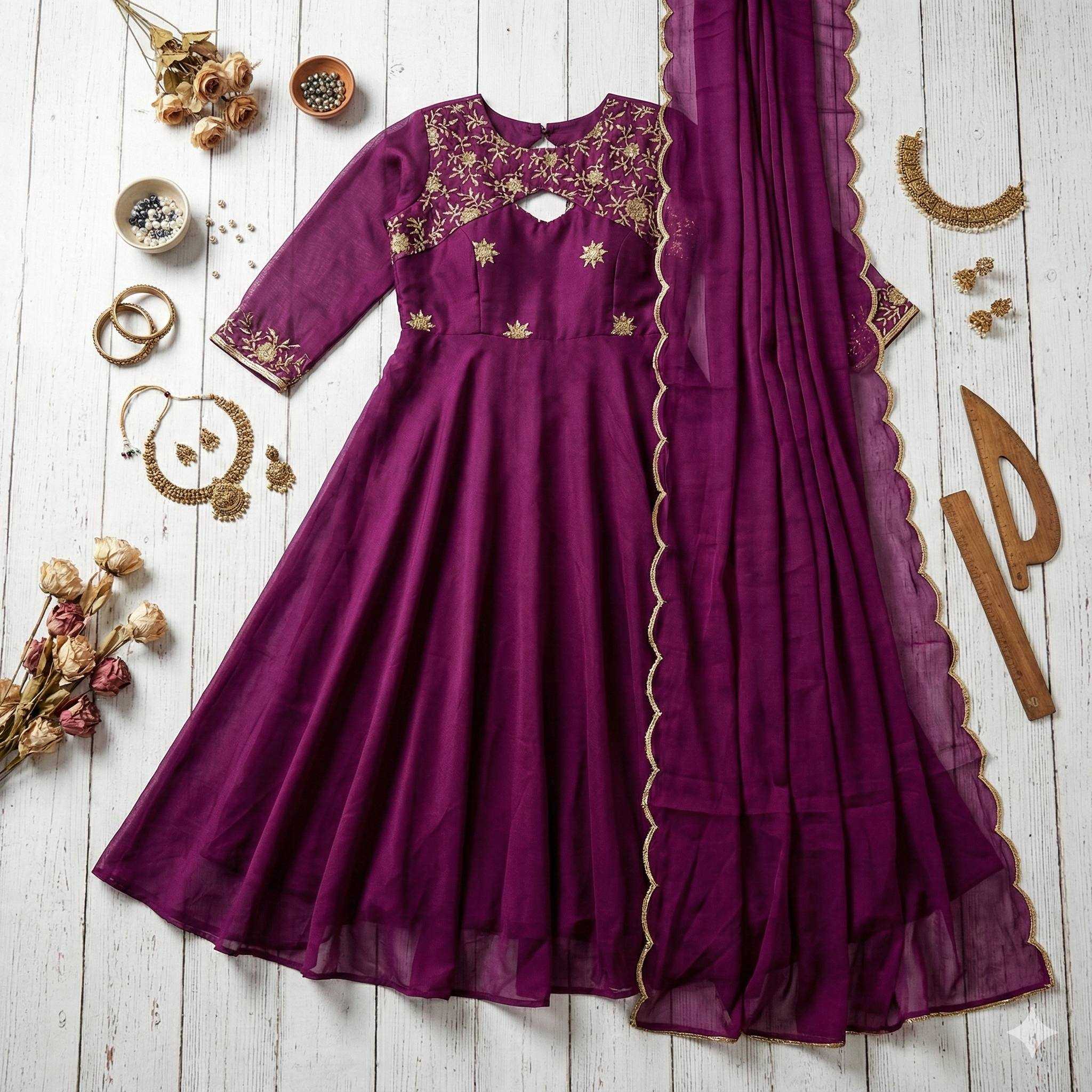 YNF Wholesale Georgette Evening Gowns KESH210 2479 | Surat Manufacturer