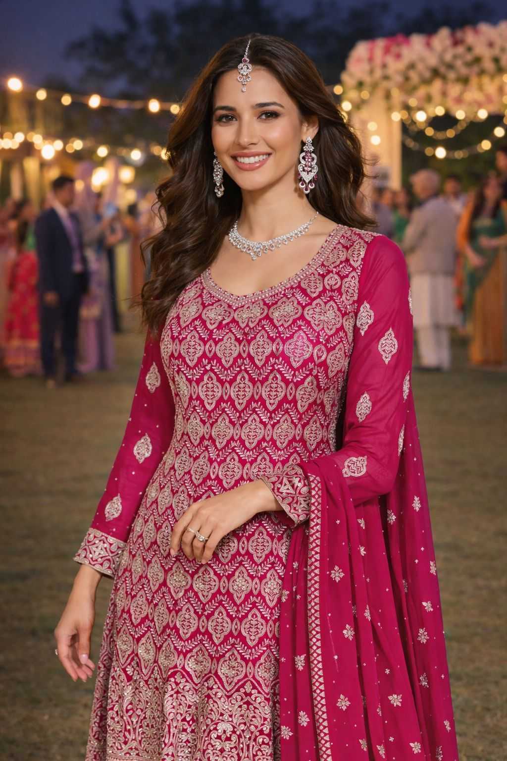 YNF Wholesale Georgette Embroidery Suits KESH481 MRUDANGI ZARINA 812 | Surat Manufacturer
