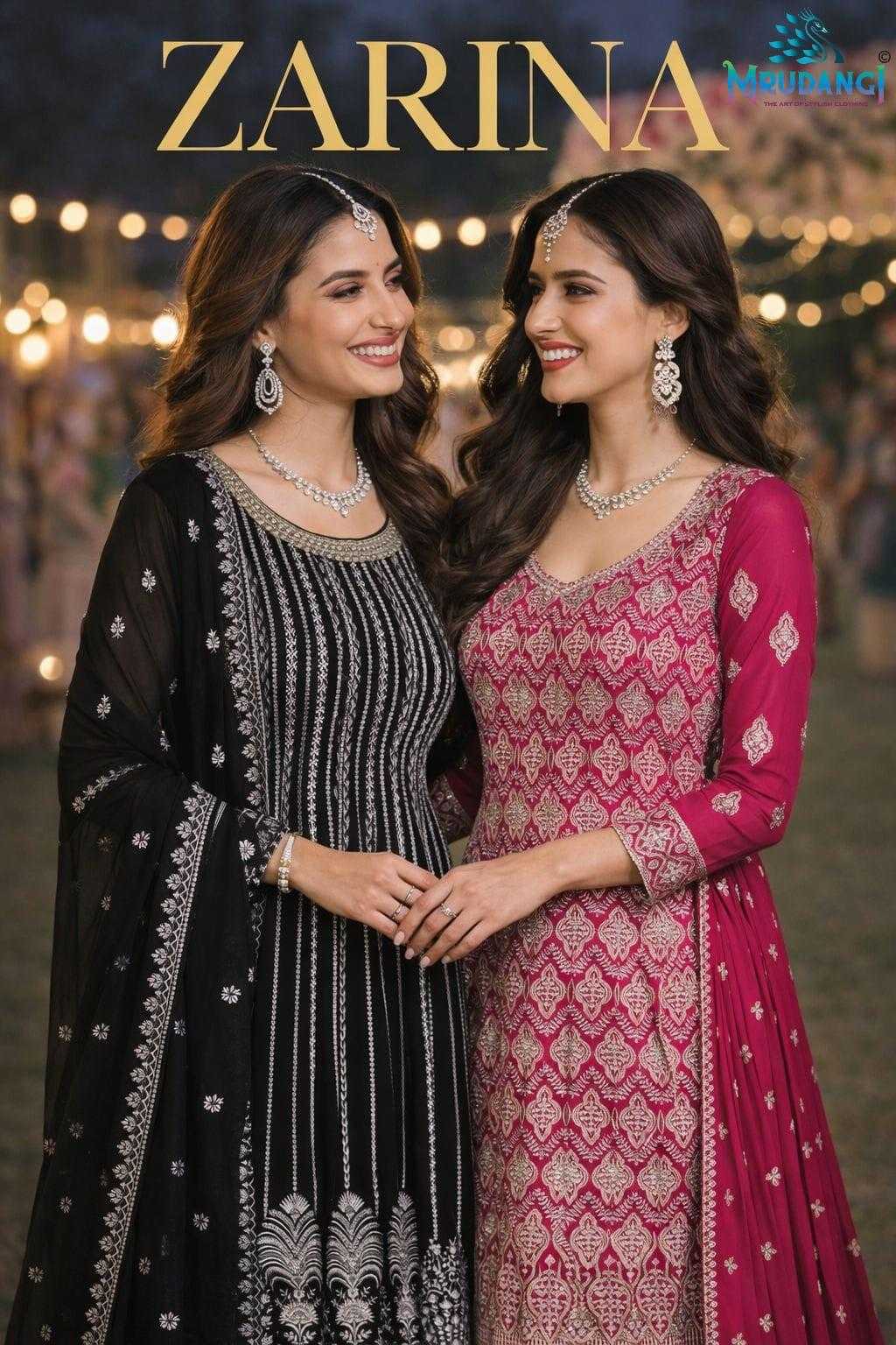 YNF Wholesale Georgette Embroidery Suits KESH481 MRUDANGI ZARINA 812 | Surat Manufacturer