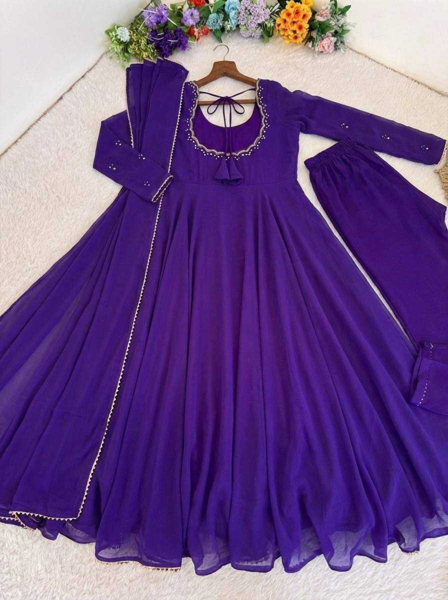 YNF Wholesale Georgette Fancy Gowns KESH513 548 | Surat Manufacturer