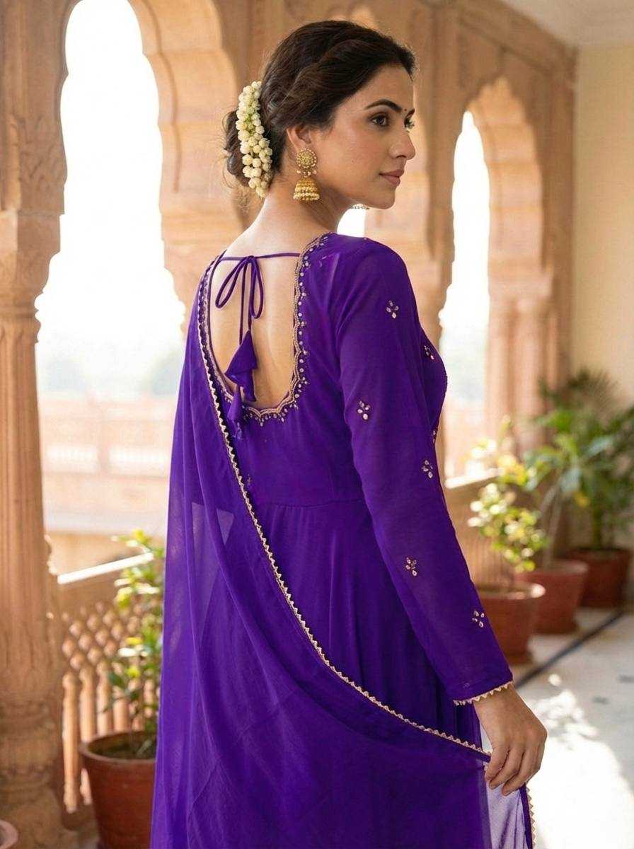 YNF Wholesale Georgette Fancy Gowns KESH513 548 | Surat Manufacturer
