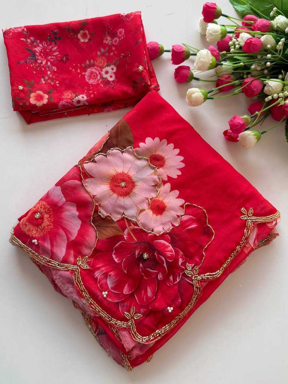 YNF Wholesale Georgette Party Wear Sarees KESH518 4443 | Surat Manufacturer