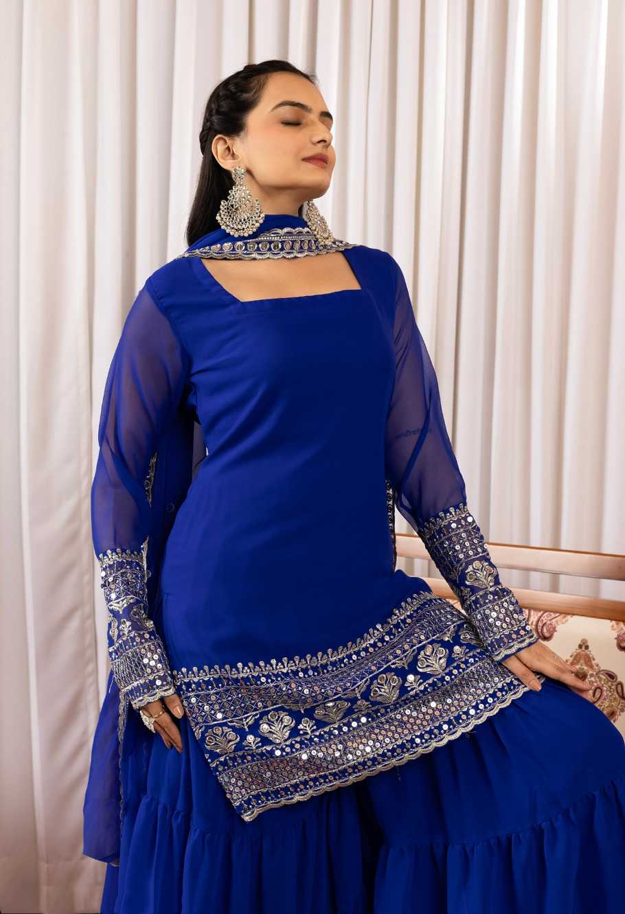 YNF Wholesale Georgette Georgette Suit KESH545 PAKIZA | Surat Manufacturer