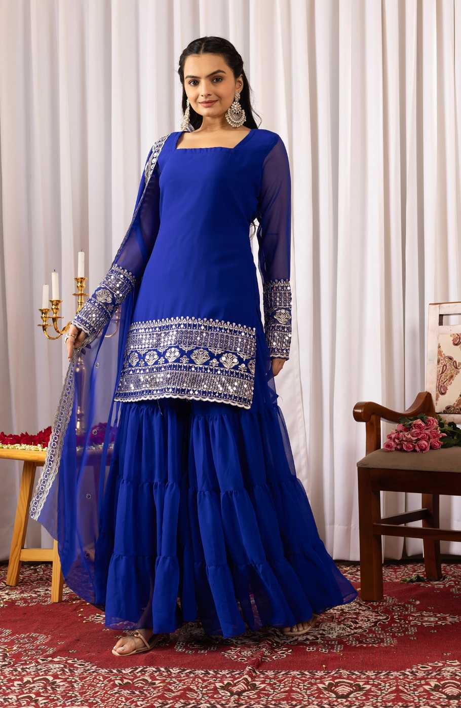 YNF Wholesale Georgette Georgette Suit KESH545 PAKIZA | Surat Manufacturer