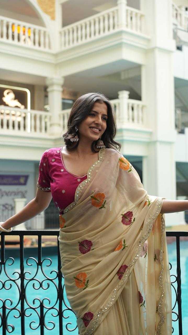 YNF Wholesale Georgette Georgette Sarees KESH622 115 | Surat Manufacturer