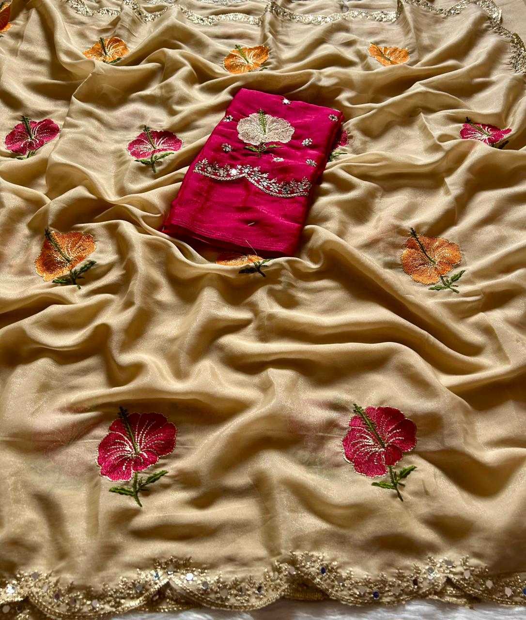 YNF Wholesale Georgette Georgette Sarees KESH622 115 | Surat Manufacturer