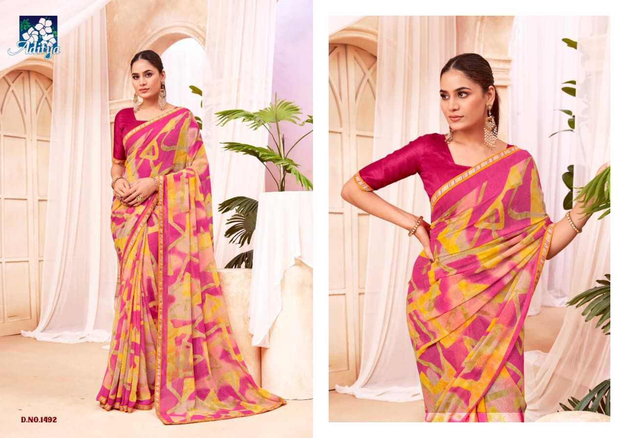 YNF Wholesale Georgette Party Wear Sarees KESH649 Sujal vol 7 | Surat Manufacturer