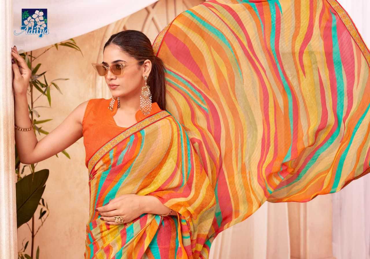 YNF Wholesale Georgette Party Wear Sarees KESH649 Sujal vol 7 | Surat Manufacturer