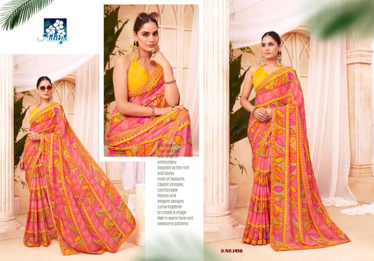YNF Wholesale Georgette Party Wear Sarees KESH649 Sujal vol 7 | Surat Manufacturer