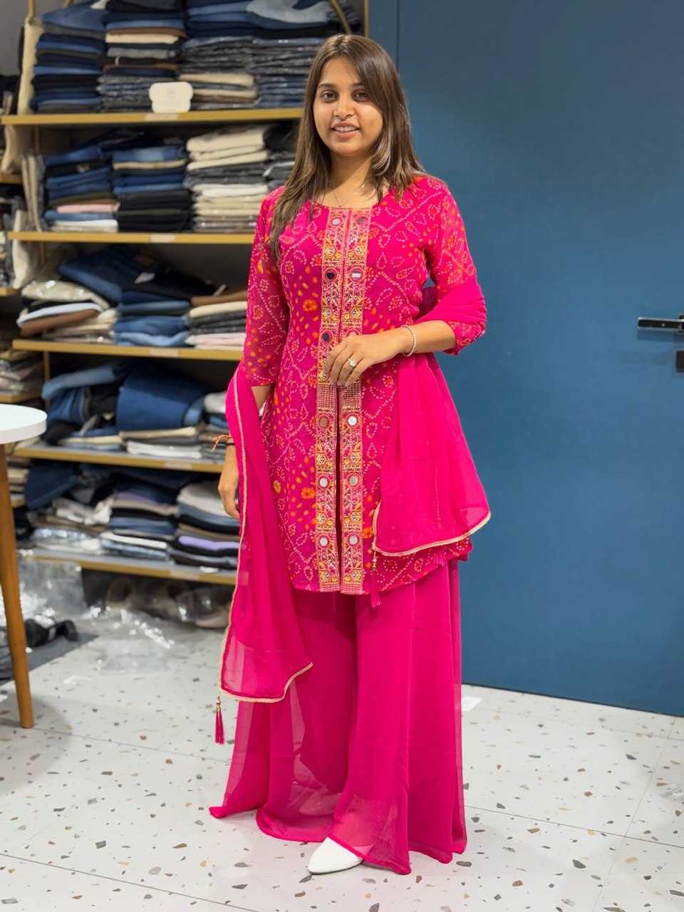 YNF Wholesale Georgette Embroidery Suits KESH666 660 | Surat Manufacturer