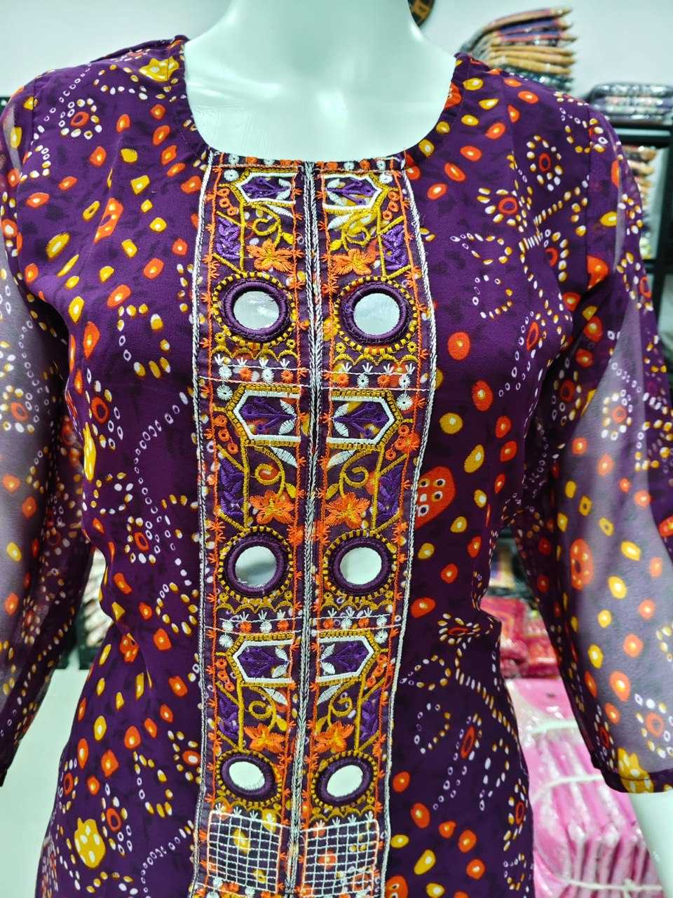 YNF Wholesale Georgette Embroidery Suits KESH666 660 | Surat Manufacturer
