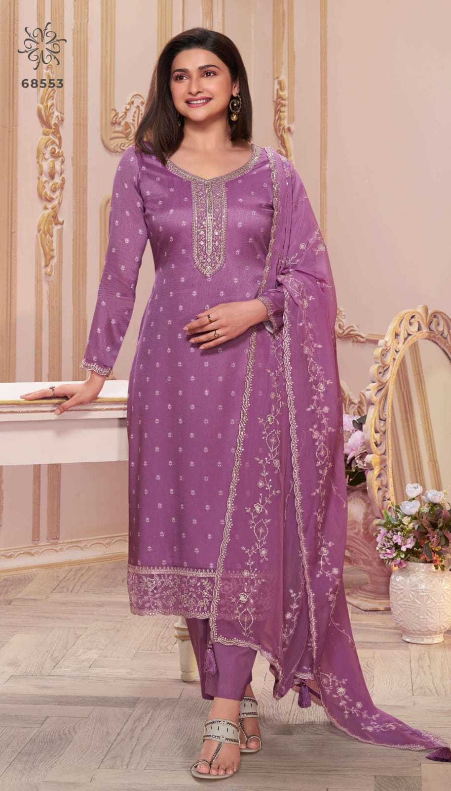YNF Wholesale Georgette Printed Suits KESH677 68551 | Surat Manufacturer