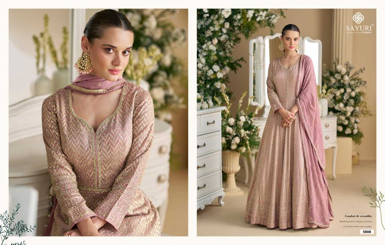 YNF Wholesale Georgette Georgette Kurti KESH704 SAYURI PARAMPARA 5806 | Surat Manufacturer