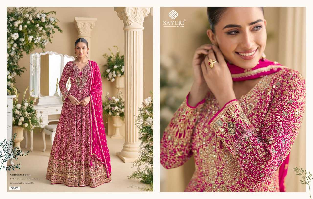 YNF Wholesale Georgette Georgette Kurti KESH704 SAYURI PARAMPARA 5806 | Surat Manufacturer