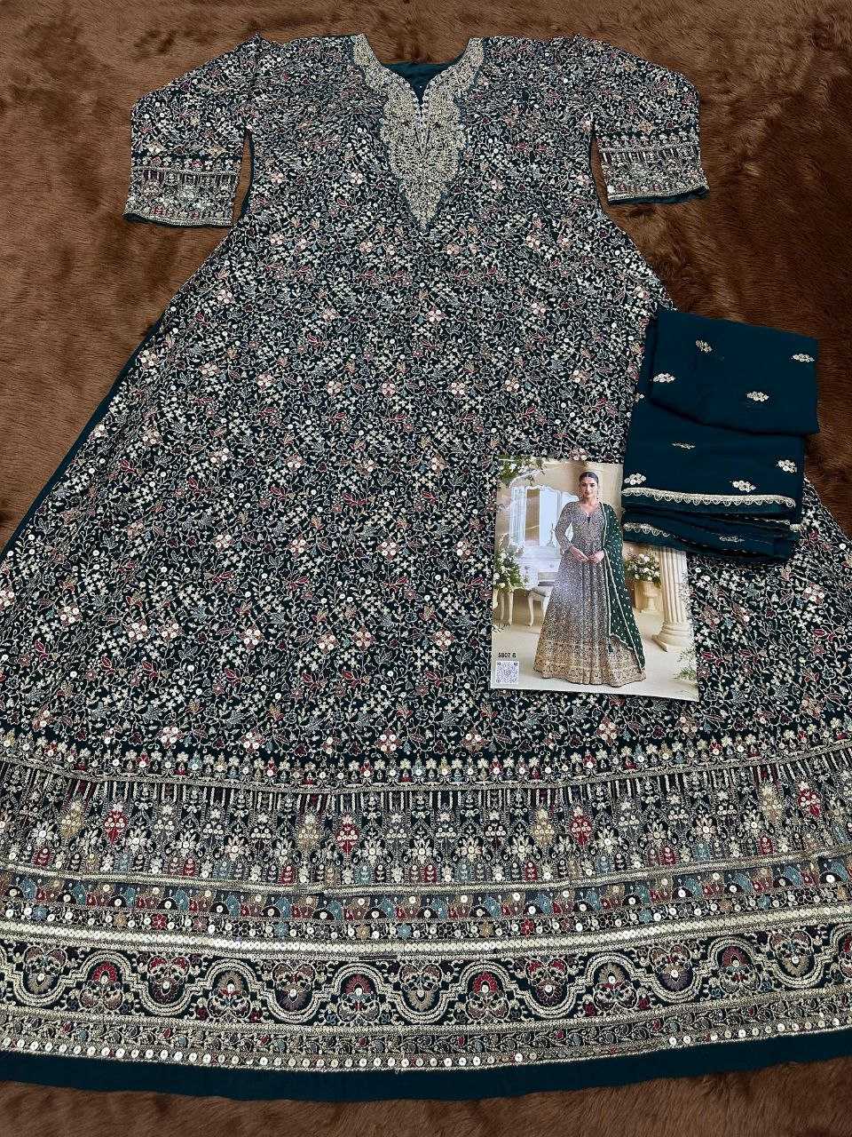 YNF Wholesale Georgette Georgette Kurti KESH704 SAYURI PARAMPARA 5807 | Surat Manufacturer