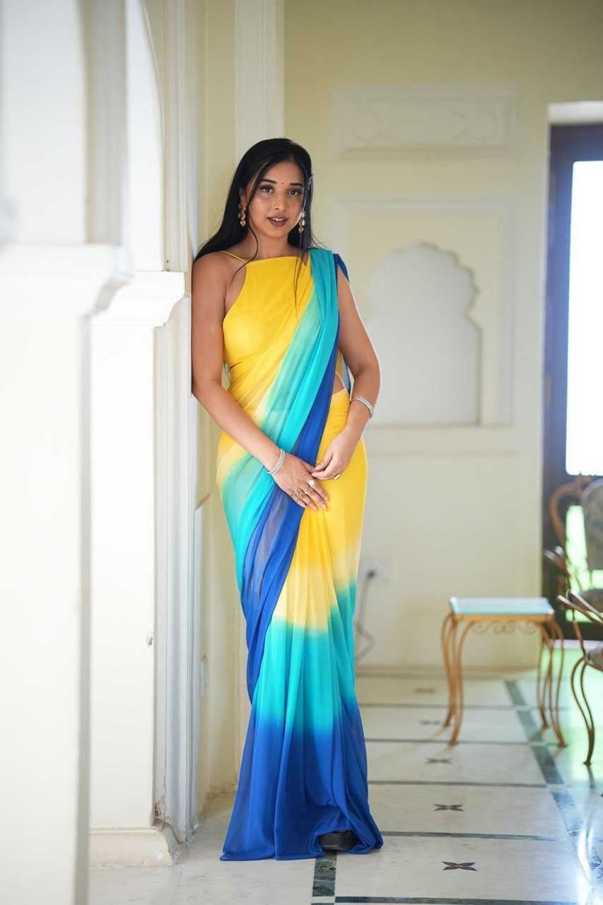 YNF Wholesale Georgette Party Wear Sarees KESH709 DOLLY | Surat Manufacturer