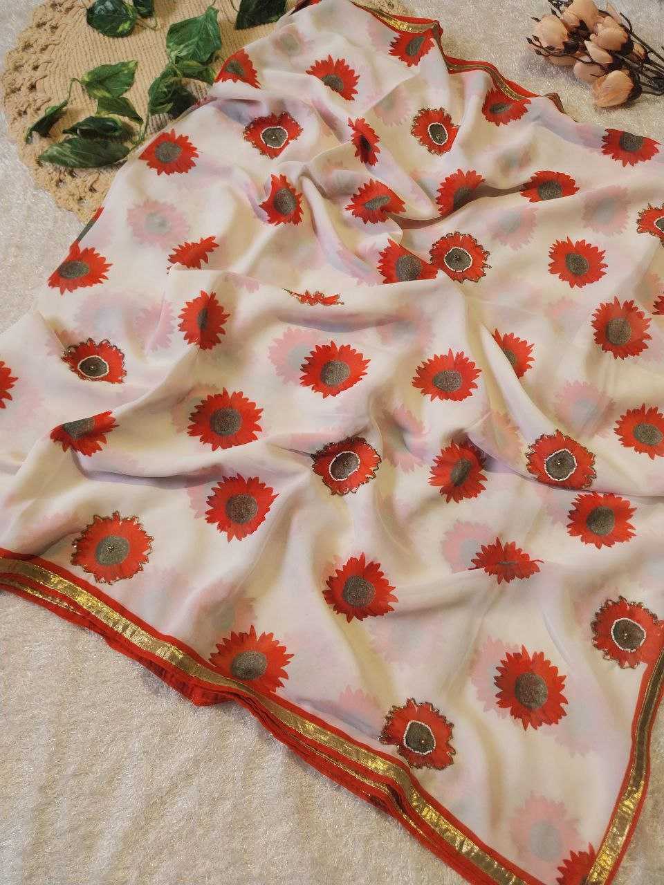 YNF Wholesale Georgette Party Wear Sarees RIN171 1082 | Surat Manufacturer