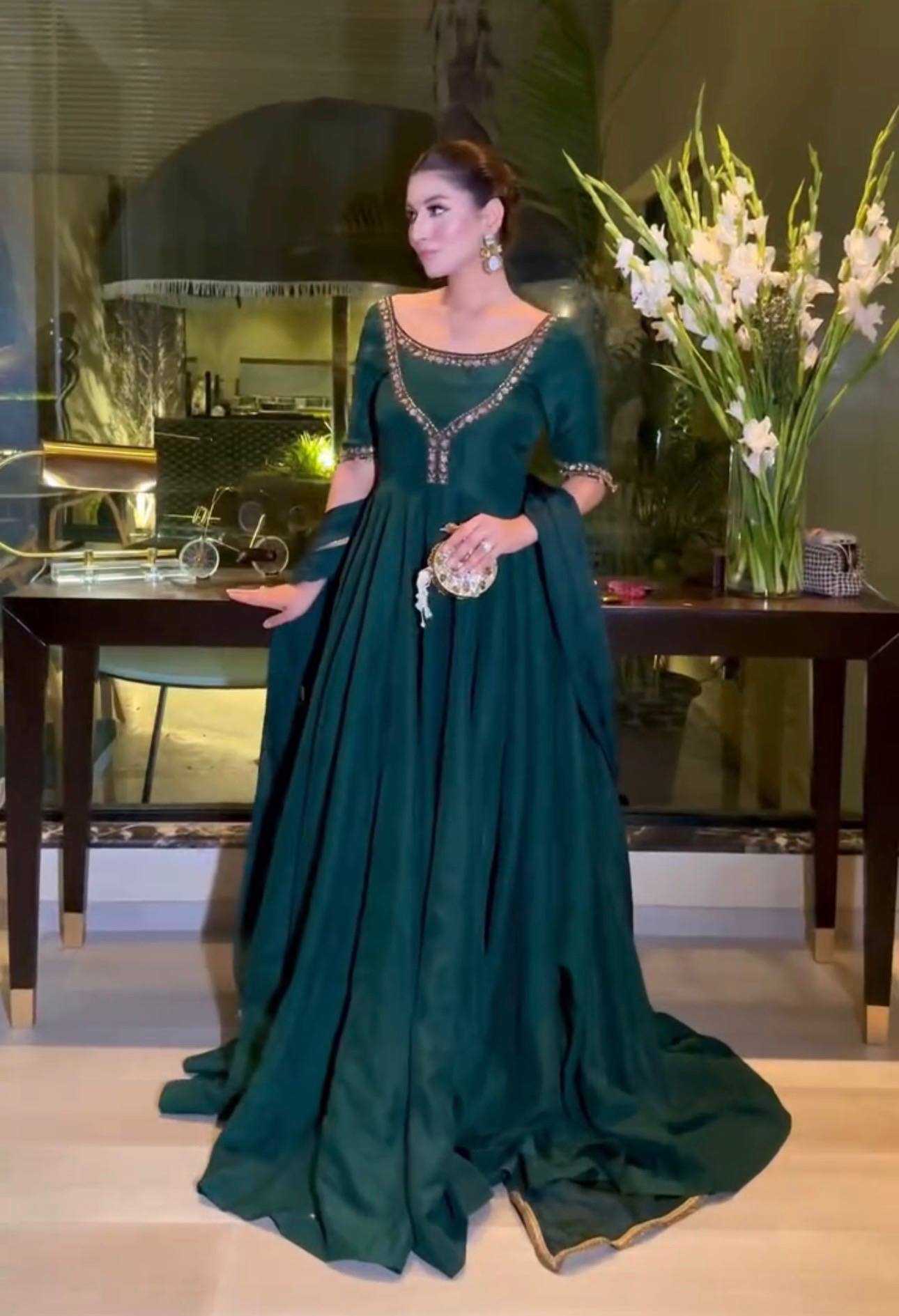YNF Wholesale Georgette Anarkali Gown RIN213 369 | Surat Manufacturer