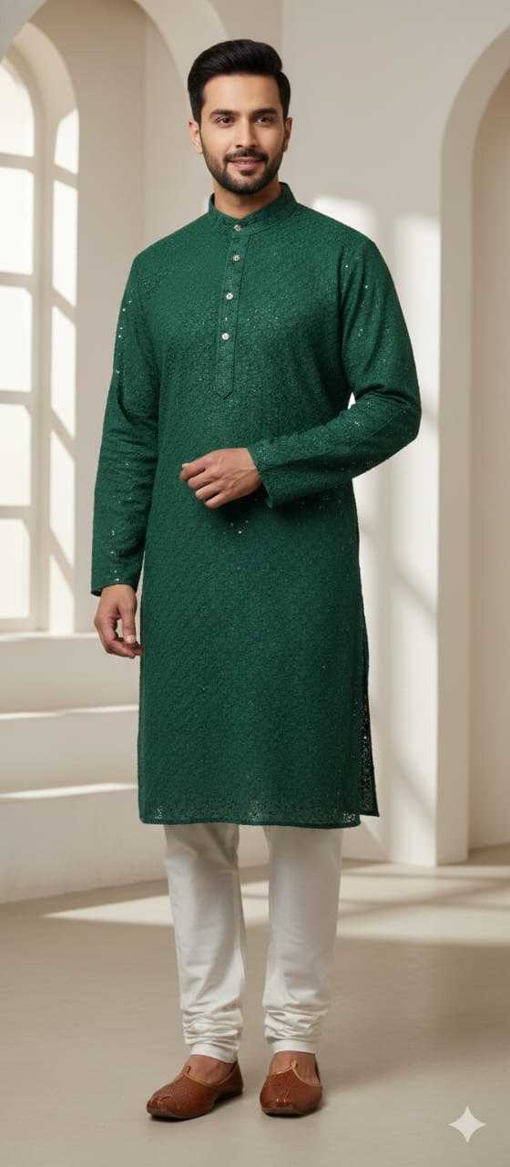 YNF Wholesale Heavy Rayon Mens Kurta Pyjama KESH650 Heavy Reyon | Surat Manufacturer