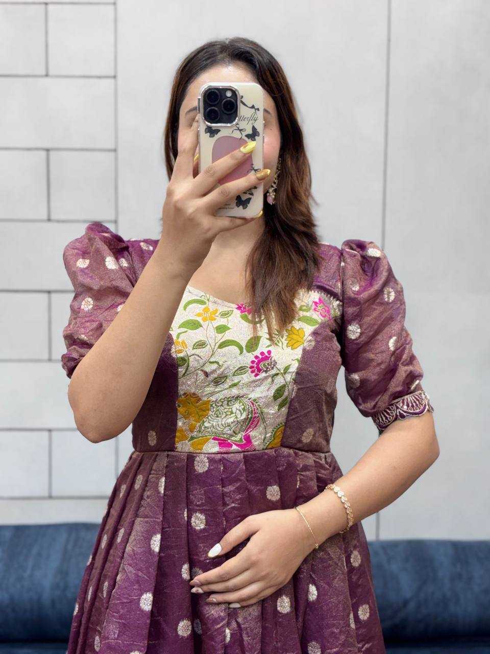 YNF Wholesale Jacquard Workwear Kurtis KESH709 ANIMAL KURTI | Surat Manufacturer