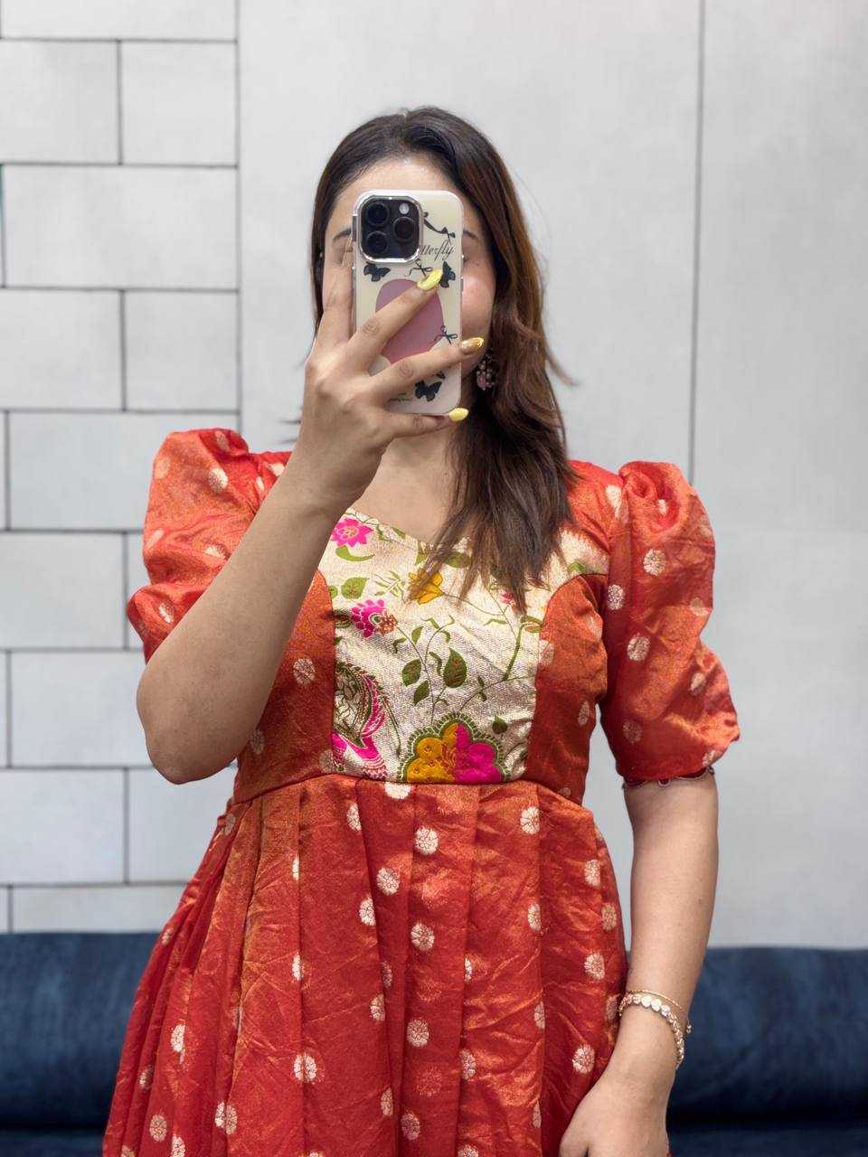 YNF Wholesale Jacquard Workwear Kurtis KESH709 ANIMAL KURTI | Surat Manufacturer