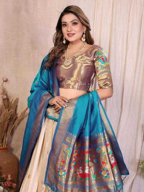 YNF Wholesale Jacquard Silk Traditional Lehenga KESH714 VINAYAK -3 | Surat Manufacturer