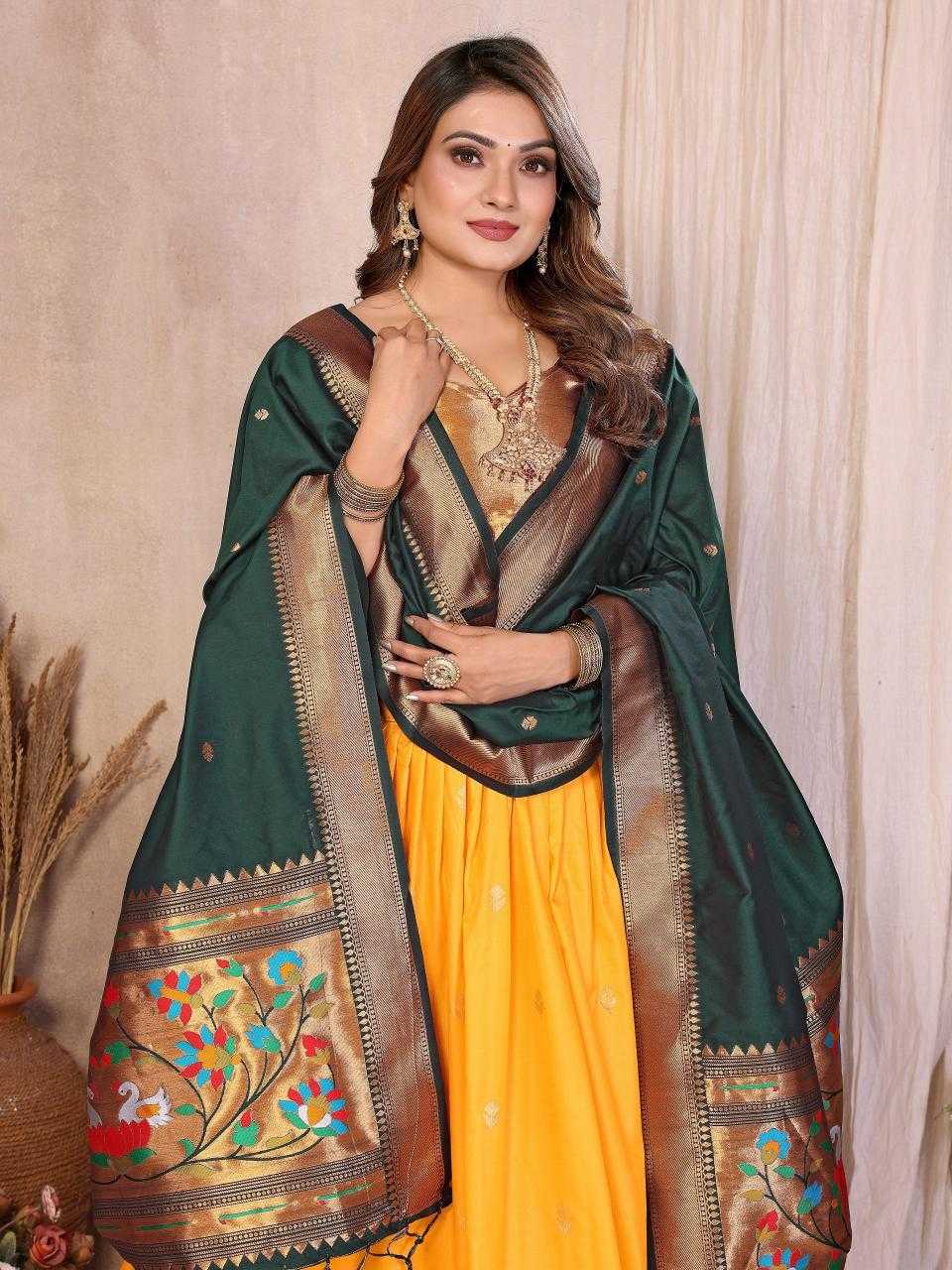 YNF Wholesale Jacquard Silk Traditional Lehenga KESH714 VINAYAK -3 | Surat Manufacturer