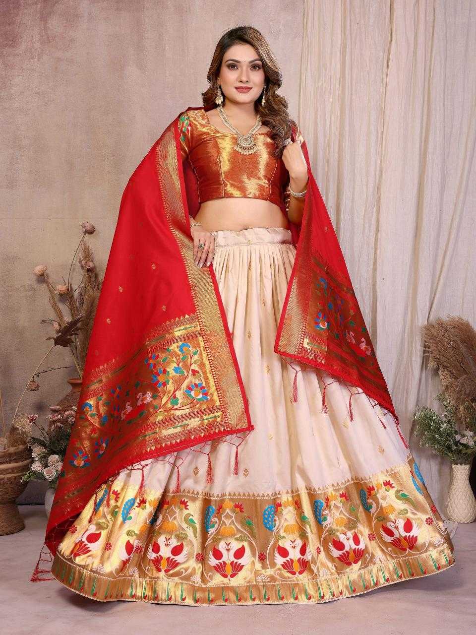 YNF Wholesale Jacquard Silk Traditional Lehenga KESH714 VINAYAK -3 | Surat Manufacturer
