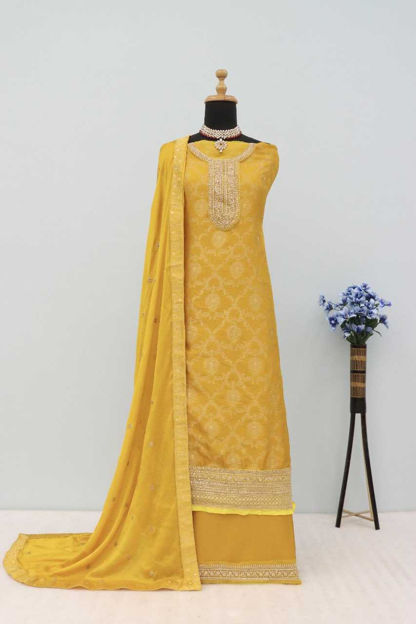 YNF Wholesale Jacquard Viscose Party wear suits RIN236 69183 | Surat Manufacturer