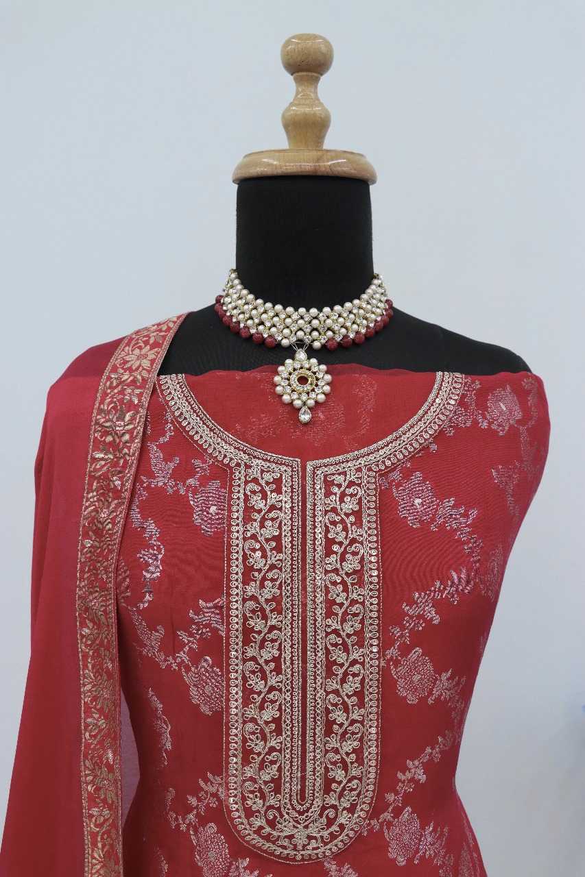 YNF Wholesale Jacquard Viscose Party wear suits RIN236 69183 | Surat Manufacturer