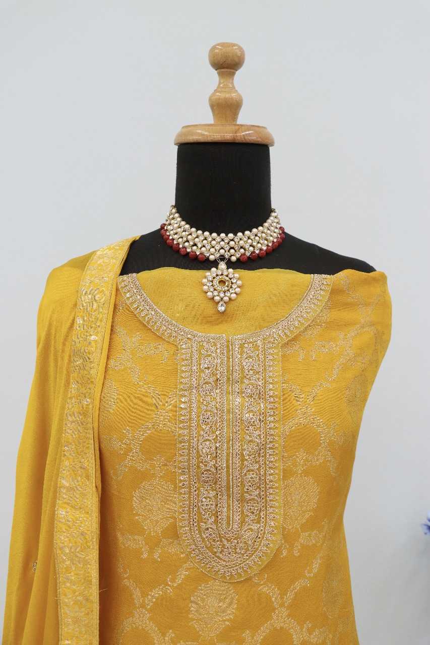YNF Wholesale Jacquard Viscose Party wear suits RIN236 69183 | Surat Manufacturer