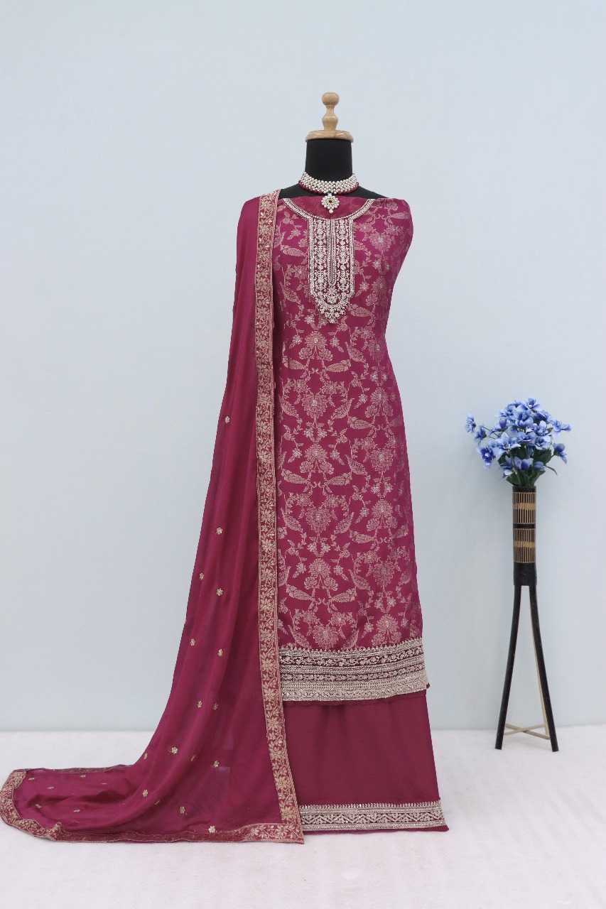 YNF Wholesale Jacquard Viscose Party wear suits RIN236 69183 | Surat Manufacturer