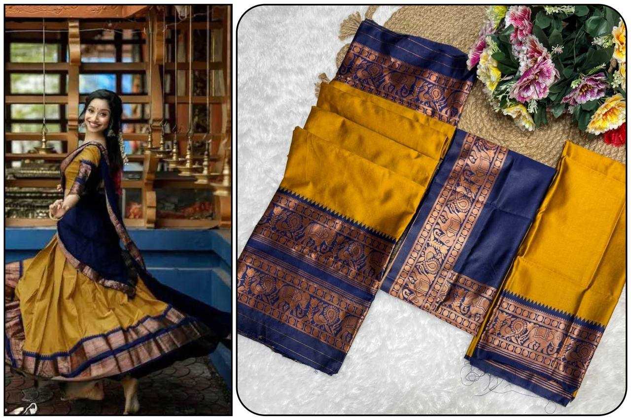 YNF Wholesale Kanjivaram Silk Traditional Lehenga KESH642 Silk Zari | Surat Manufacturer