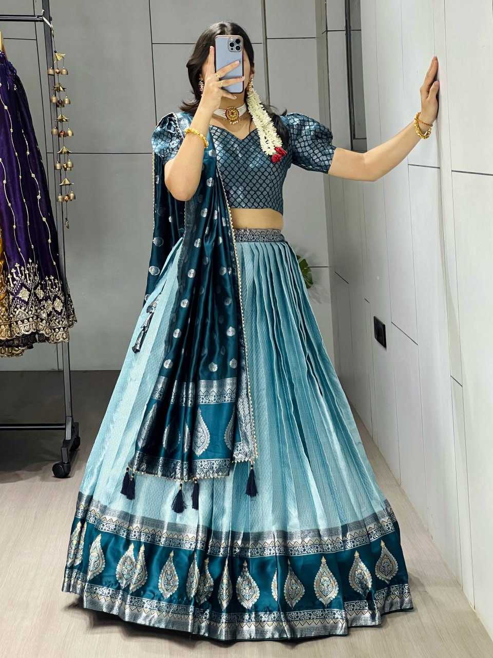 YNF Wholesale Kanjivaram Silk Wedding Lehenga RIN119 8116 | Surat Manufacturer