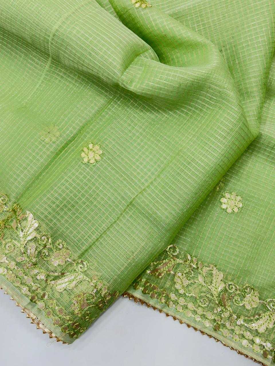 YNF Wholesale Kota Checks Zari Sarees KESH592 gottapati | Surat Manufacturer