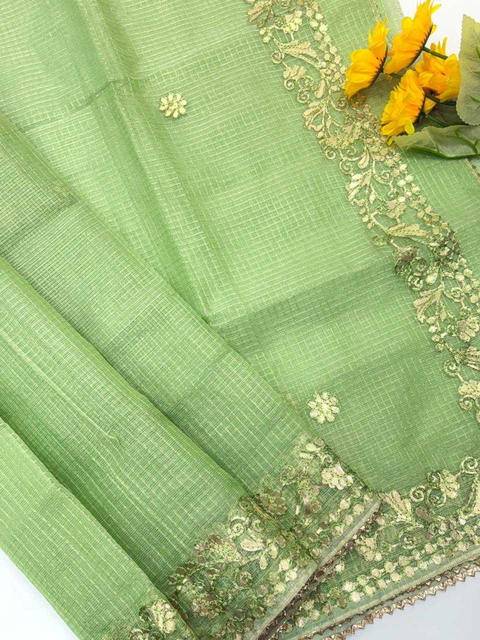YNF Wholesale Kota Checks Zari Sarees KESH592 gottapati | Surat Manufacturer