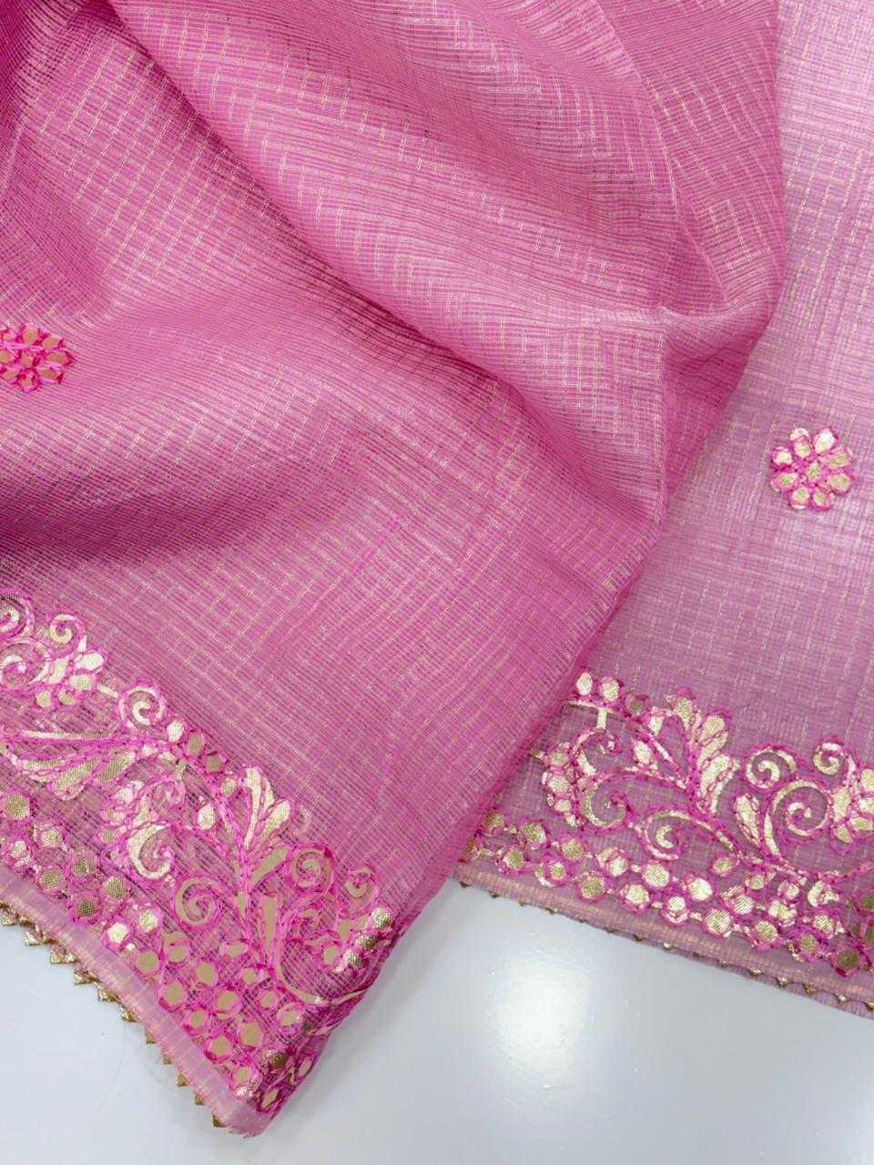 YNF Wholesale Kota Checks Zari Sarees KESH592 gottapati | Surat Manufacturer