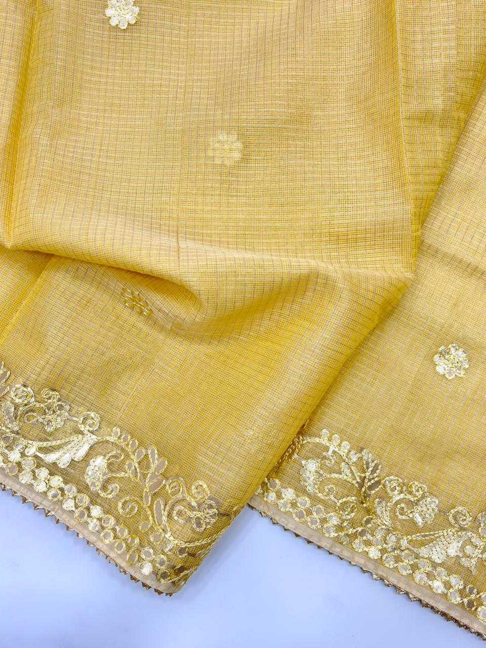 YNF Wholesale Kota Checks Zari Sarees KESH592 gottapati | Surat Manufacturer
