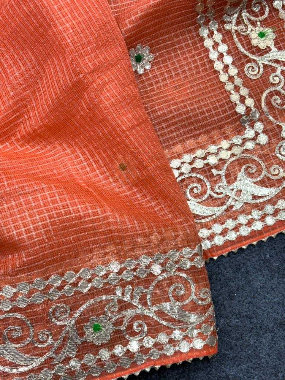 YNF Wholesale Kota Checks Party Wear Sarees KESH592 zari weave | Surat Manufacturer