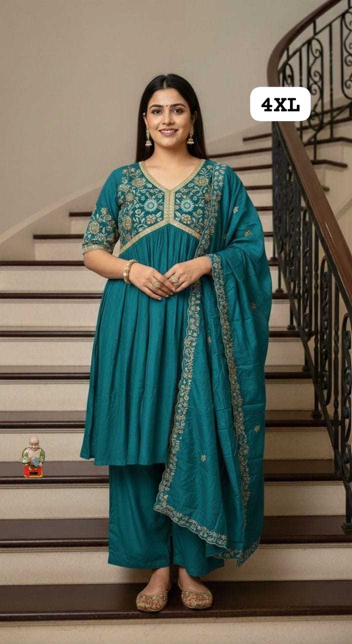 YNF Wholesale Muslin Alia Cut Suits KESH594 RAVISHA | Surat Manufacturer