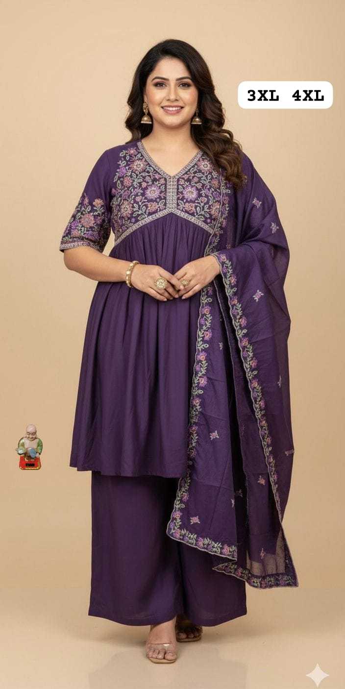 YNF Wholesale Muslin Alia Cut Suits KESH594 RAVISHA | Surat Manufacturer