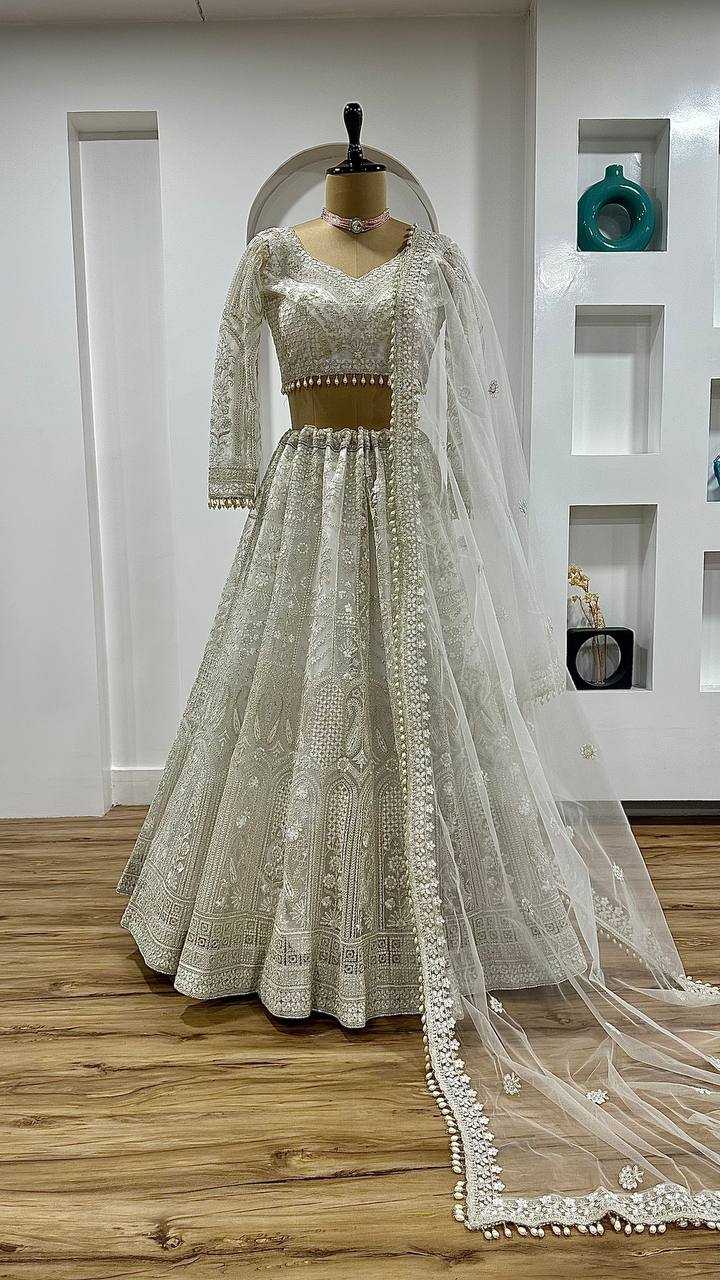 YNF Wholesale Net Wedding Lehenga RIN213 78 | Surat Manufacturer